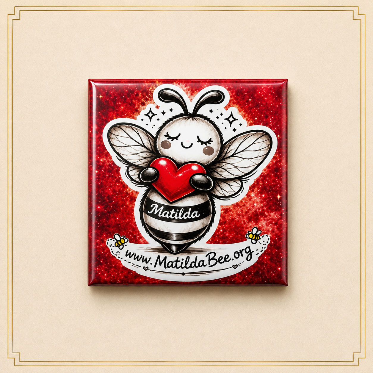 Premium Matilda Bee Fridge Magnet Bundle