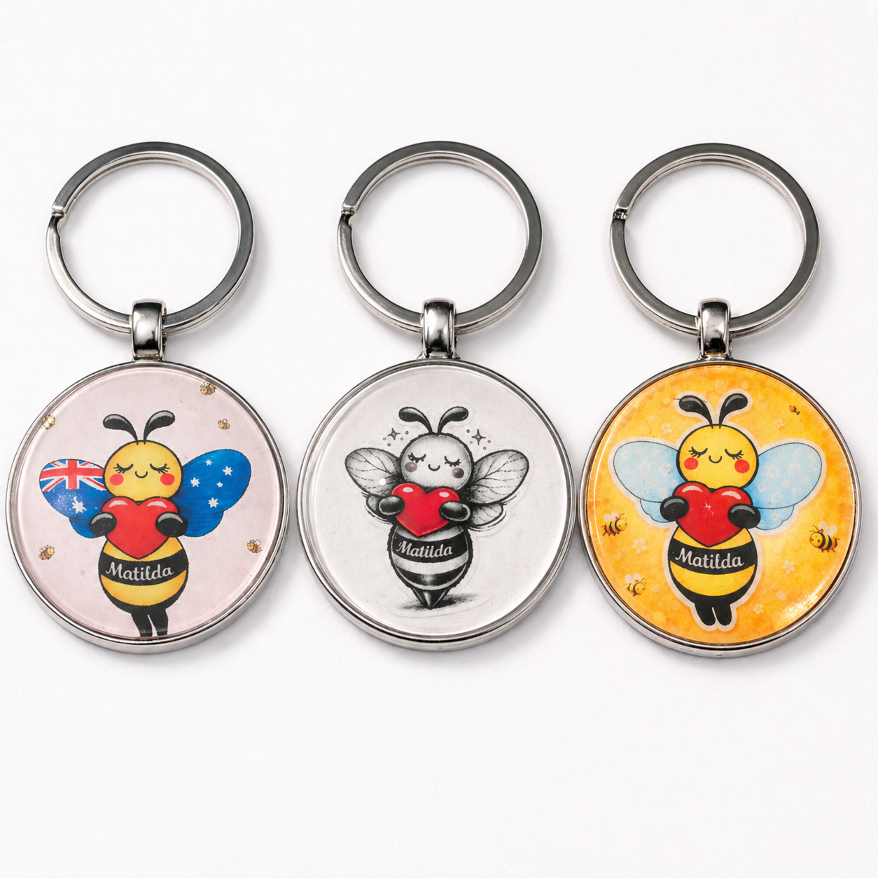 Matilda Bee Keychain Bundle