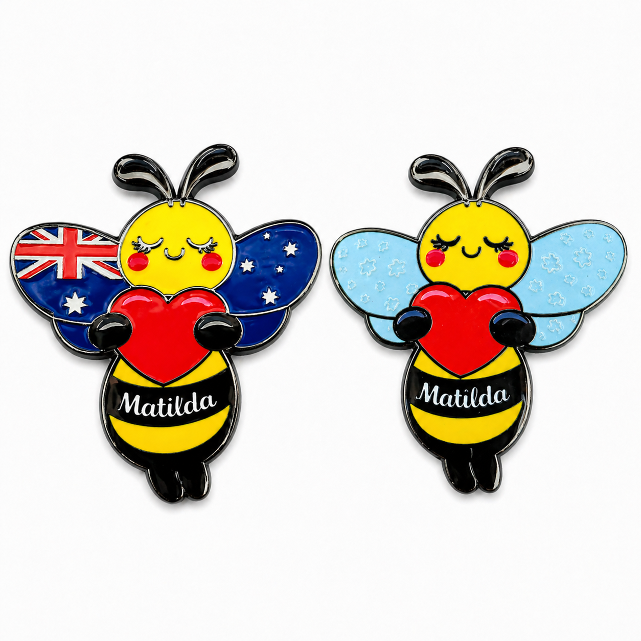 Premium Matilda Bee Lapel Pin Bundle
