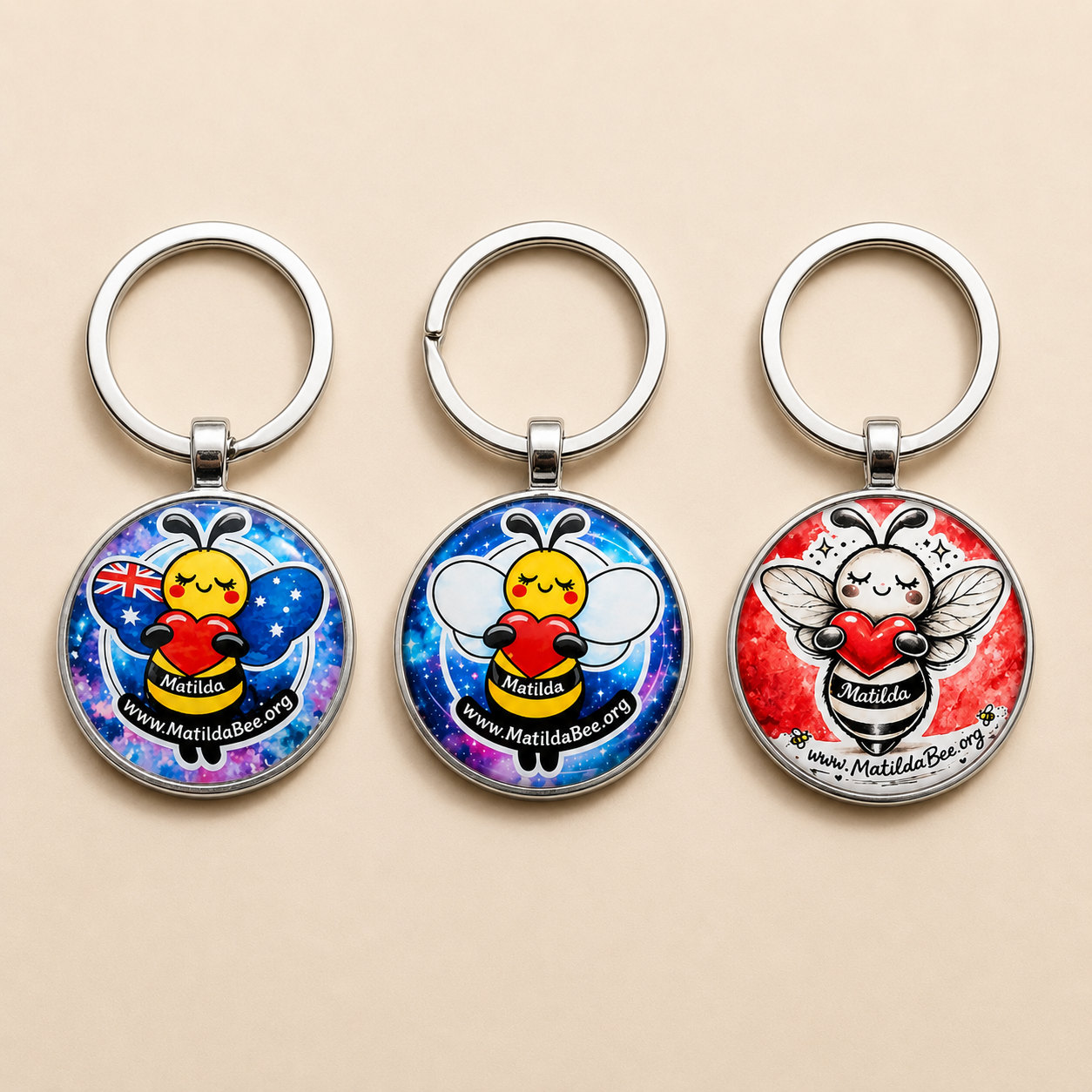 Matilda Bee Key Chain Bundle - Website Edition