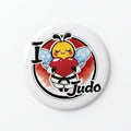 Premium Matilda Bee Fridge Magnet - I Love Judo Edition