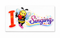 Matilda Bee “I Love Singing” Fridge Magnet