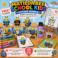 Free Matilda Bee Sticker Bundle - School Kids Edition