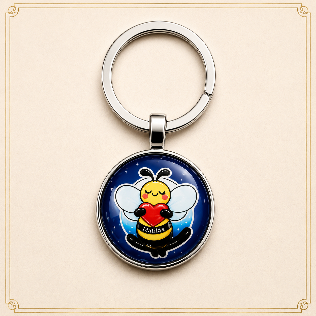 Matilda Bee Keychain – Star Wings MatildaBee.org Edition II