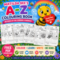 Matilda Bee's A–Z Colouring Book (FREE PDF Download)