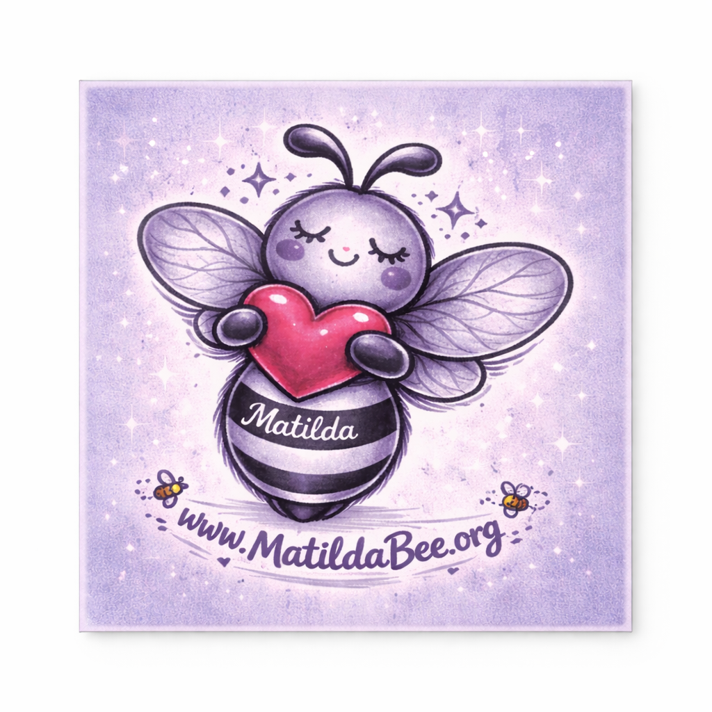 Matilda Bee Magnet – B&W Edition