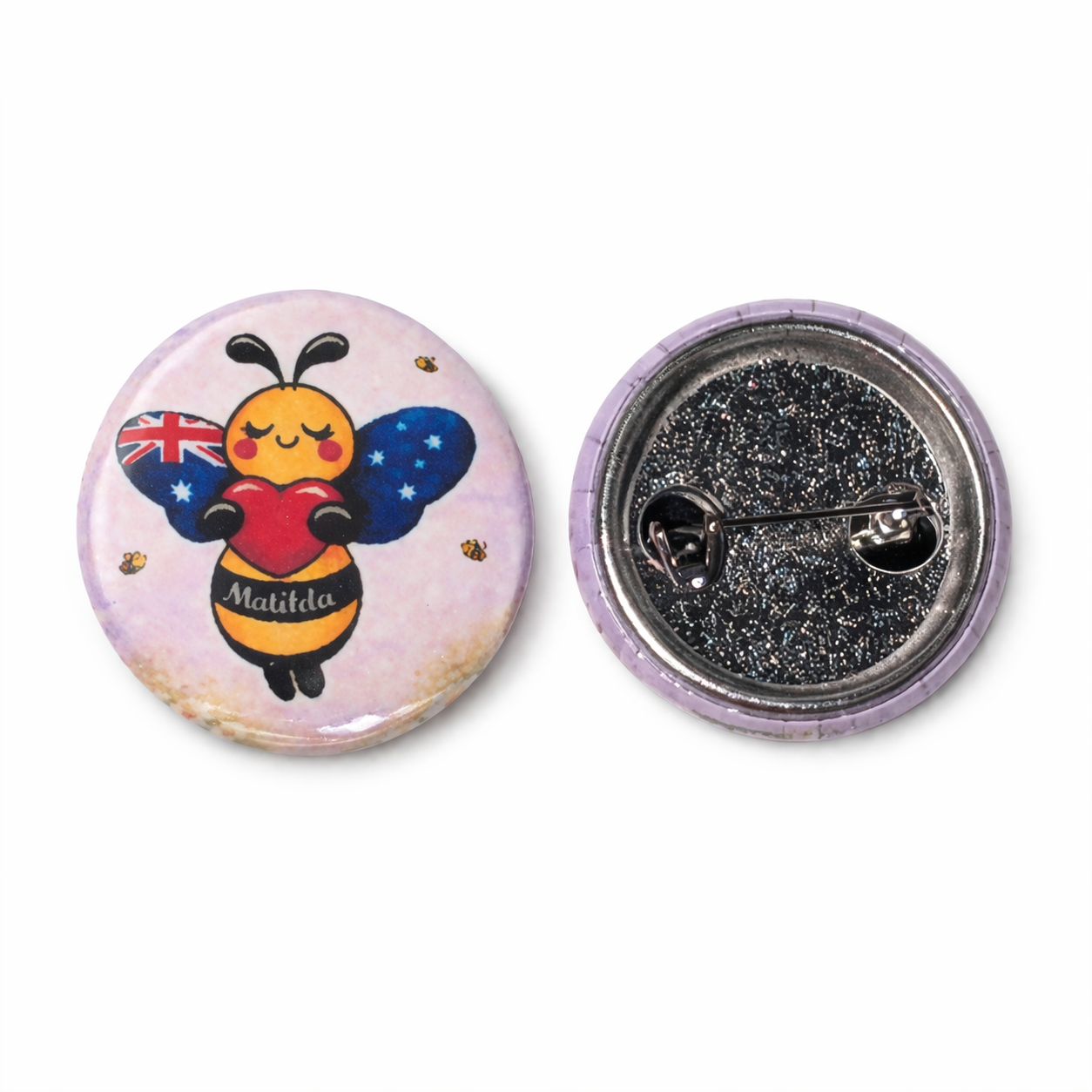 Matilda Bee Pin – Aussie Wings Edition
