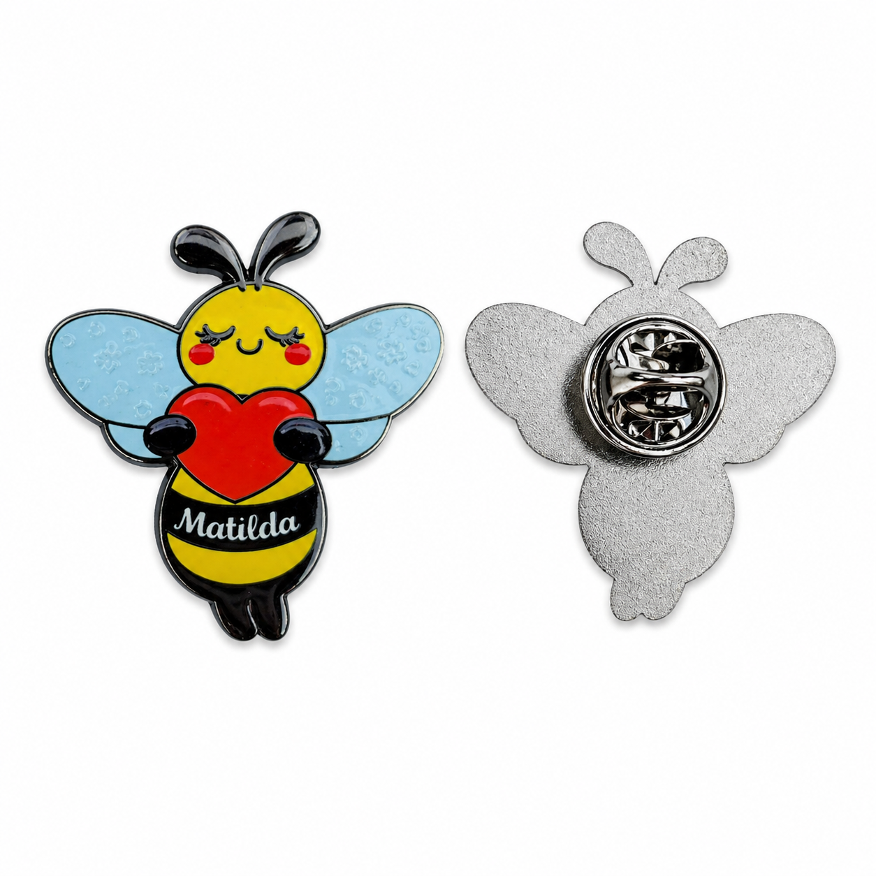 Premium Matilda Bee Lapel Pin – Star Wings Edition