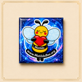 Premium Matilda Bee Fridge Magnet - MatildaBee.org Edition