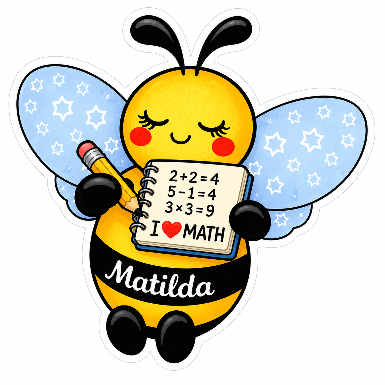 Free Matilda Bee Sticker Bundle - School Kids Edition