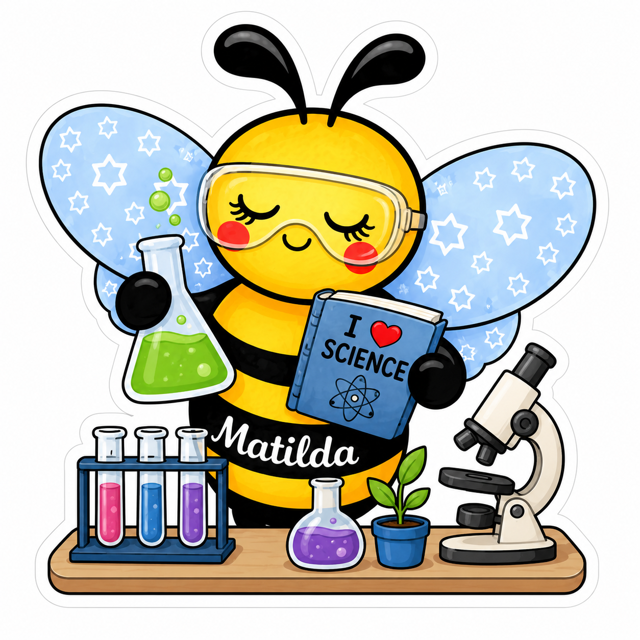 Free Matilda Bee Sticker Bundle - School Kids Edition