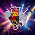 Matilda Bee Hanging Car Air Freshener - Pink